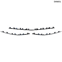 Μαύρες λωρίδες αεροτομής μπροστινού προφυλακτήρα Mercedes C-Class W206 (2021–2023) – DMb851 - Sellzone.bg Μαύρες λωρίδες αεροτομής μπροστινού προφυλακτήρα Mercedes C-Class W206 (2021–2023) – DMb851